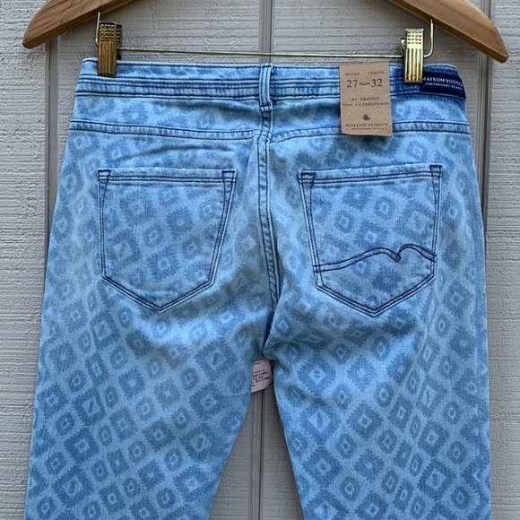 MAISON SCOTCH AMSTERDAMS BLAUW La Parisienne Skinny Jean - Picture 9 of 16